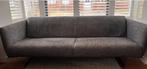 Leolux Flint 3-zits bank - Warmgrijs/Antraciet, Ophalen, Gebruikt, Driepersoons, 75 tot 100 cm