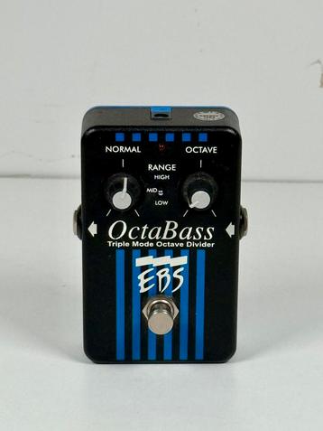 EBS OctaBass Octave Divider Guitar Effects Pedal beschikbaar voor biedingen