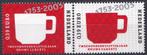 Nederland – 250 jaar Douwe Egberts – MNH – NVPH 2192-2193a, Postzegels en Munten, Verzenden, Na 1940, Postfris