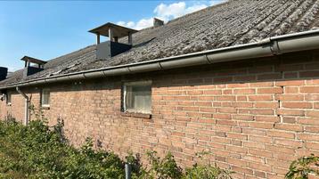 80 meter zinken dakgoot te koop 12,- de meter zelf afhalen beschikbaar voor biedingen