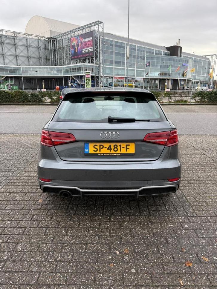 Audi A3 1.0 Tfsi 116pk S Tronic 2018 Grijs, Auto's, Audi, A3, Airbags, Airconditioning, Alarm, Bluetooth, Cruise Control, Elektrische buitenspiegels