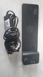 HP 2013 UltraSlim docking station met aansluiting, Ophalen of Verzenden, Zo goed als nieuw, HP, Docking station