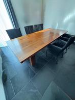 Prachtige houten tafel merk ARLU design, Ophalen, 200 cm of meer, 50 tot 100 cm, Zo goed als nieuw