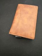 ProWallet dubbele pasjeshouder, Sieraden, Tassen en Uiterlijk, Portemonnees, Ophalen, Zo goed als nieuw, Bruin, Overige merken