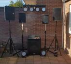 Te huur! Licht en geluid al v.a 35,-, Ophalen, Zo goed als nieuw, Licht
