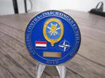 MIVD - NATO coin   G E Z O C H T  !, Verzenden, Landmacht, Nederland, Lintje, Medaille of Wings