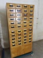vintage ladekast apothekerskast magazijnkast loft meubel, Ophalen