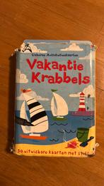 Vakantie krabbels uitwisbare kaarten voor kids voor onderweg, Ophalen of Verzenden, Zo goed als nieuw, Speelkaart(en)
