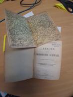 Gebirgsführer Dresden und Sächsische Schweiz 1888, Gelezen, Verzenden, Landkaart, Duitsland