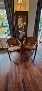 Mooie houten stoelen., Huis en Inrichting, Stoelen, Twee, Gebruikt, Ophalen of Verzenden