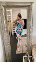 Gebloemde trompet Mermaid roze jurk Marciano Guess 36 S new, Ophalen of Verzenden, Zo goed als nieuw, Maat 36 (S), Roze