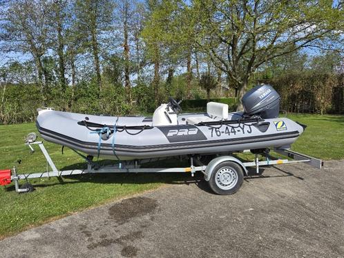 Zodiac Pro 420 met Yamaha 40 PK 4-takt incl.Trailer, Watersport en Boten, Rubberboten, Gebruikt, Zodiac, Overige materialen, Minder dan 70 pk