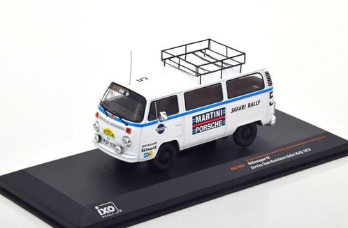 IXO 1:43 Volkswagen T2 Rally Assistance Team Martini Porsche, Hobby en Vrije tijd, Modelauto's | 1:43, Nieuw, Auto, Overige merken