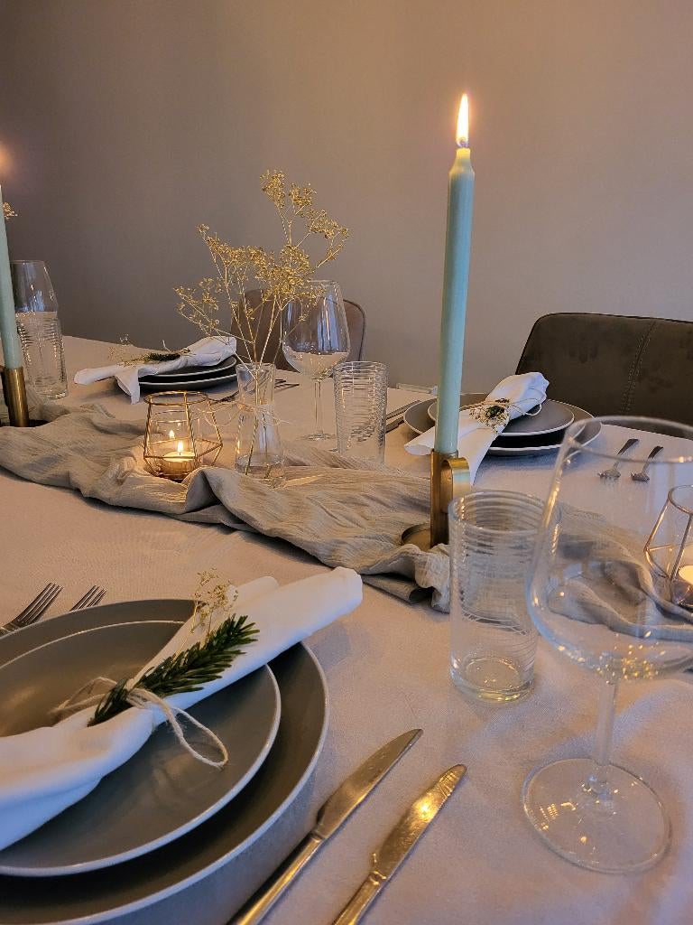 Mousseline kaasdoeken sage green - 16 stuks, Ophalen, Zo goed als nieuw