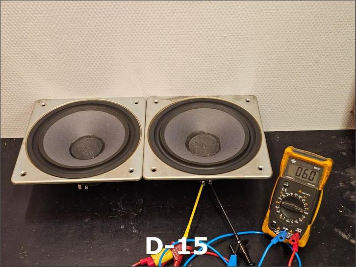 Woofers uit Wharfedale Linton XP2, Audio, Tv en Foto, Luidsprekers, Gebruikt, Front, Rear of Stereo speakers, Overige merken, Ophalen of Verzenden