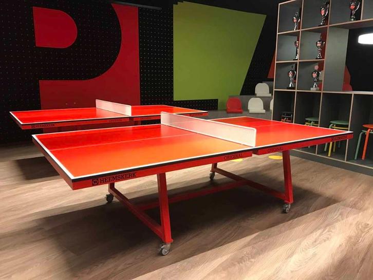 Heemskerk Tafeltennistafel /vergadertafel Active 3500 Nieuw, Sport en Fitness, Tafeltennis, Nieuw, Tafel Indoor, Verrijdbaar, Verzenden