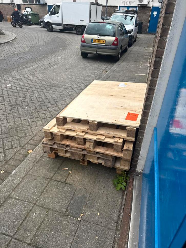 Gratis Pallets Afhalen, Doe-het-zelf en Verbouw, Hout en Planken, Ophalen of Verzenden