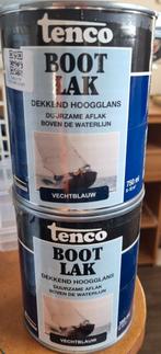 Tenco bootlak vechtblauw 2 stuks nieuw, Ophalen of Verzenden, Nieuw, Wit