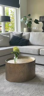 Salon koffietafel drum, Huis en Inrichting, Tafels | Salontafels, Ophalen, Zo goed als nieuw, 50 tot 100 cm, Minder dan 50 cm