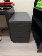 Ladekast voor bureau, Huis en Inrichting, Ophalen, Met wielen, Gebruikt, Bureau