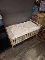 Nieuwe Halbank Bamboe 90cm Breed, 90 cm, Eenpersoons, Bruin, Nieuw