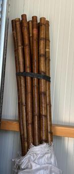 Bamboe paal rond 4-5 cm lengte 240 cm blank of zwart, Ophalen, Nieuw, 180 tot 250 cm, Palen