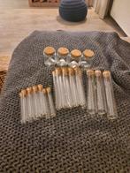 Glazen reageerbuisjes/ diverse maten, Ophalen of Verzenden, Zo goed als nieuw, Overige typen