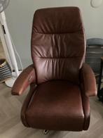 Elektrische relaxfauteuil / seniorstoel, Ophalen of Verzenden, Gebruikt, Leer, 75 tot 100 cm