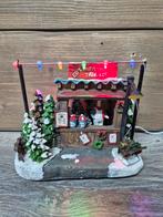 Kerstdorp ed's treelot verlicht kersthuisjes, Diversen, Kerst, Ophalen of Verzenden, Zo goed als nieuw
