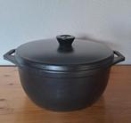 Emalco Gietijzeren Braadpan - 26cm, Gebruikt, Gietijzer, Ophalen of Verzenden, Keramische plaat