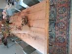 Grote eettafel, vintage, industrieel., Ophalen, 200 cm of meer, 50 tot 100 cm, Zo goed als nieuw