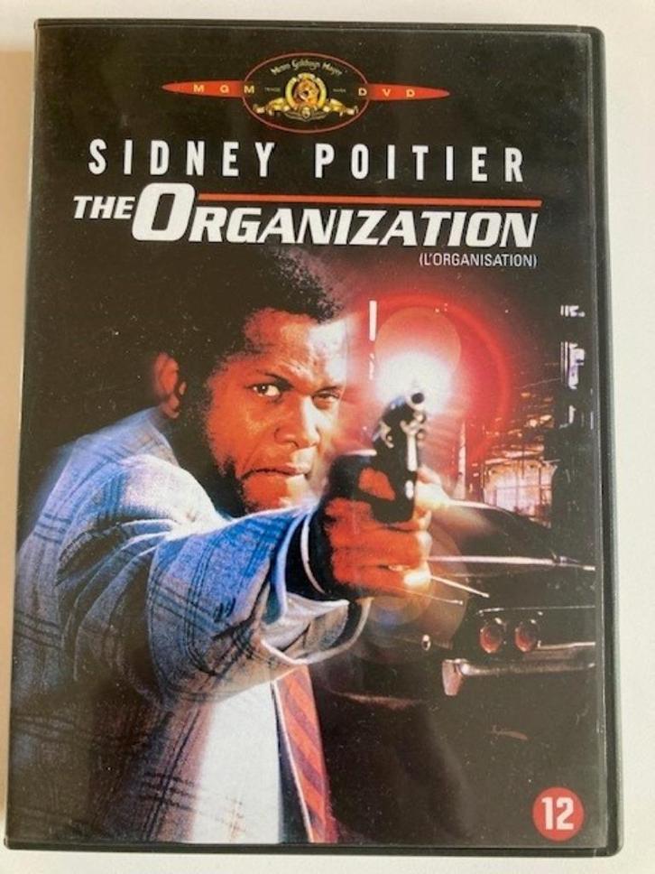 DVD ‘The organization’ met Sidney Poitier, Cd's en Dvd's, Dvd's | Thrillers en Misdaad, Gebruikt, Maffia en Misdaad, Vanaf 12 jaar
