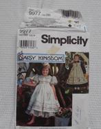 Patroon Simplicity, nr. 9977, daisy kingdom, meisjesjurk, Overige merken, Kind, Ophalen of Verzenden, Overige typen