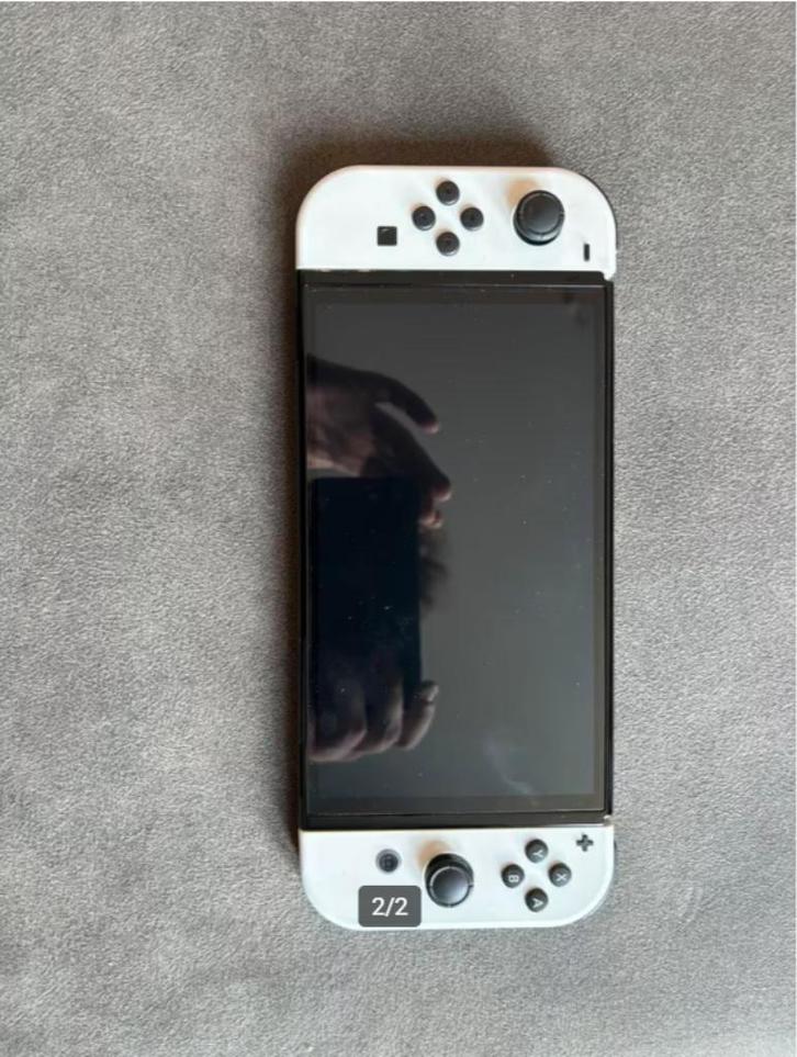 Nintendo Switch OLED, Spelcomputers en Games, Spelcomputers | Nintendo Switch, Zo goed als nieuw, Switch OLED, Met 1 controller
