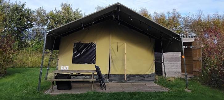 Safaritent, 4-persoons, Caravans en Kamperen, Tenten, tot en met 4, Gebruikt, Ophalen