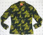 Scotch and Soda blouse, groen met gele bloemen, M, Kleding | Dames, Blouses en Tunieken, Maat 38/40 (M), Scotch & Soda, Ophalen of Verzenden