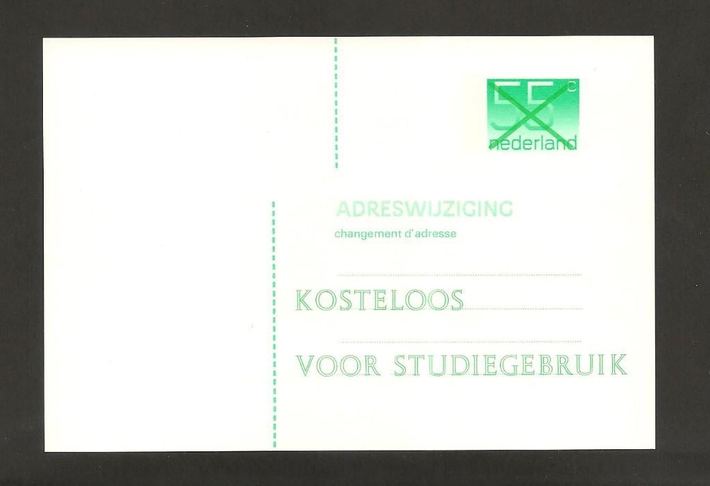Adreswijziging Geuzendam 51bs studiegebruik., Ophalen of Verzenden, Envelop