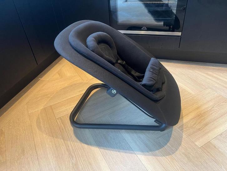 Cybex Lemo Bouncer Stunning Black, Kinderen en Baby's, Wipstoeltjes, Zo goed als nieuw, Wipstoel, Overige merken, Met gordel(s) of riempje(s)