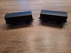 Twee Roco Goederenwagons, Hobby en Vrije tijd, Gebruikt, Gelijkstroom, Wagon, Ophalen of Verzenden