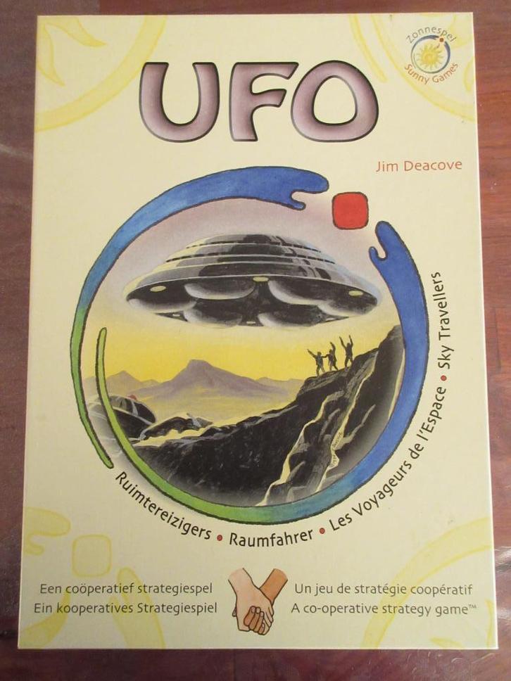 UFO Ruimtereizigers, Hobby en Vrije tijd, Gezelschapsspellen | Bordspellen, Gebruikt, Een of twee spelers, Drie of vier spelers