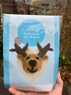 Rendierhoofd Haakset - haken rendier, Ophalen of Verzenden, Nieuw, Haken, Patroon of Boek