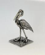 Zilveren Ooievaar miniatuur, Ophalen of Verzenden
