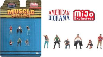 Figurines, figuurtjes, poppetjes 1/64 Muscle Mechanics Diora beschikbaar voor biedingen