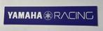 lichtbak plaatje 10x50 cm YAMAHA Racing, Verzamelen, Ophalen of Verzenden, Zo goed als nieuw, Auto's
