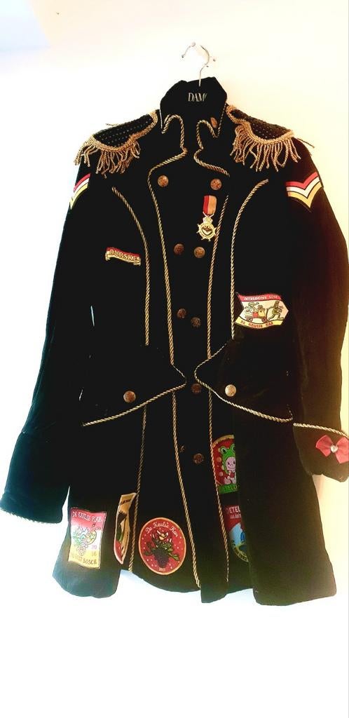 Oeteldonk jas MET emblemen, Carnaval, Maat 56/58 (XL), Ophalen of Verzenden, Zo goed als nieuw
