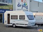 Dethleffs C'Joy 420 QSH - Thule Cassette Luifel -, Caravans en Kamperen, Overige typen, Schokbreker, Treinzit, Dethleffs