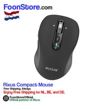 Rixus RXWM03 Aero Compact Mouse Black beschikbaar voor biedingen