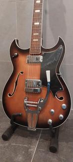 Crucianelli Elite Florentine sunburst 1965-1967, Muziek en Instrumenten, Ophalen of Verzenden, Gebruikt, Solid body, Overige merken