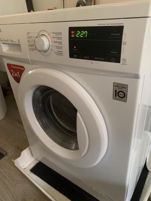 LG was-droogcombinatie GD3M108N3 - for sale bc moving out, Witgoed en Apparatuur, Was-droogcombinaties, Zo goed als nieuw, 4 tot 6 kg