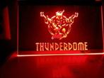 Thunderdome hardcore neon bord reclamebord lamp LED *rood*, Ophalen of Verzenden, Nieuw, Lichtbak of (neon) lamp